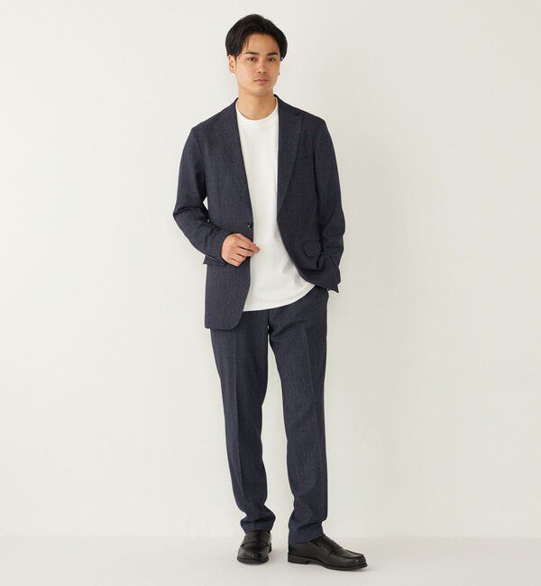 SHIPS Colors 「SHIPS Colors:〈洗濯機可能〉AVANT(R) AIR パンツ(セットアップ対応可能)◇」|スラックス|