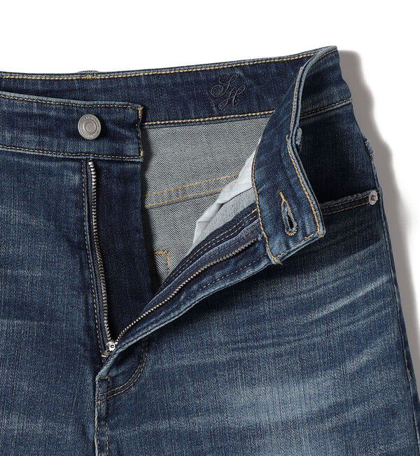 SHIPS for women「〈洗濯機可能〉ストレッチ ストレート デニム パンツ」|デニム|