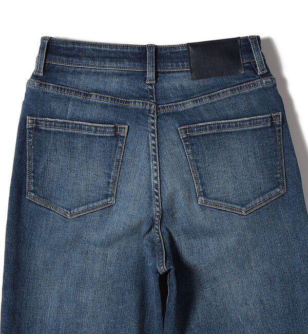 SHIPS for women「〈洗濯機可能〉ストレッチ ストレート デニム パンツ」|デニム|