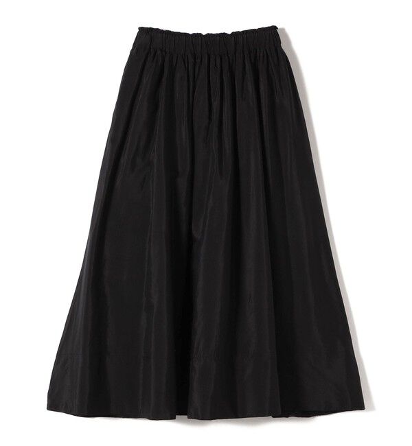 SHIPS Colors 「SHIPS Colors:〈手洗い可能〉キュプラ コットン ギャザー スカート」|フレア|