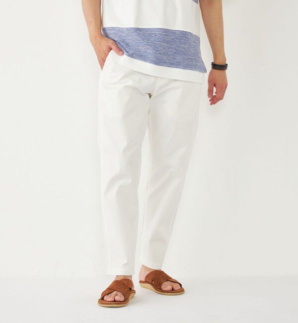 SHIPS Colors 「SHIPS Colors:〈洗濯機可能〉テーパード アンクル チノ パンツ」|チノ|