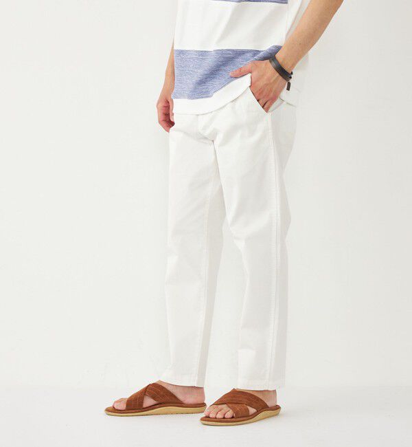 SHIPS Colors 「SHIPS Colors:〈洗濯機可能〉テーパード アンクル チノ パンツ」|チノ|