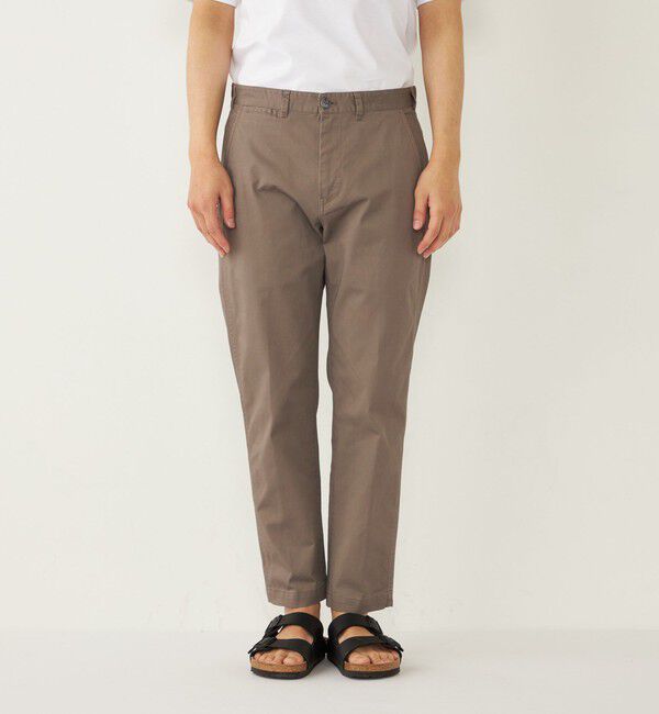 SHIPS Colors 「SHIPS Colors:〈洗濯機可能〉テーパード アンクル チノ パンツ」|チノ|