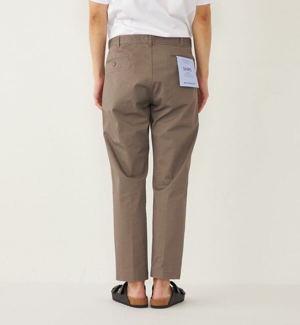 SHIPS Colors 「SHIPS Colors:〈洗濯機可能〉テーパード アンクル チノ パンツ」|チノ|