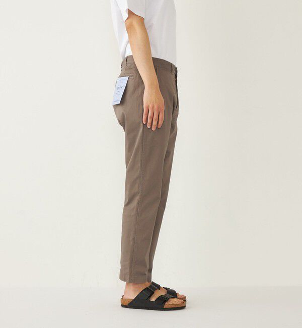 SHIPS Colors 「SHIPS Colors:〈洗濯機可能〉テーパード アンクル チノ パンツ」|チノ|