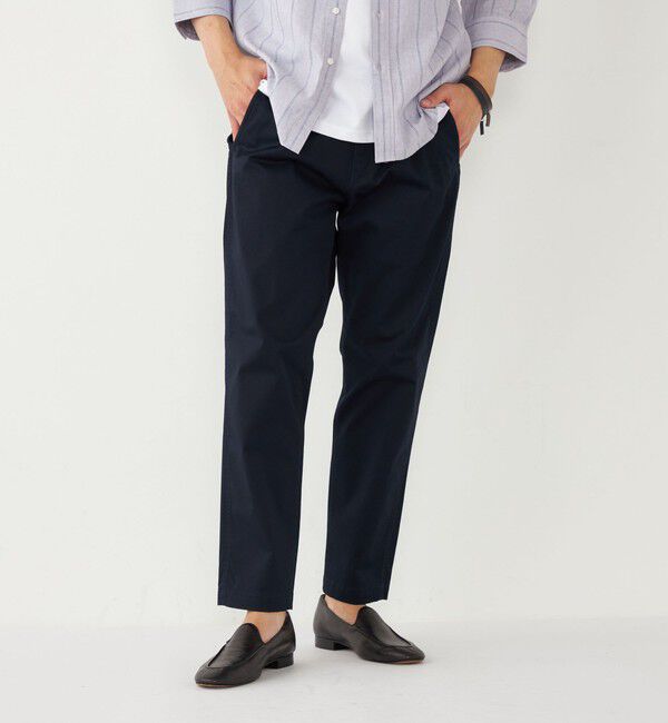 SHIPS Colors 「SHIPS Colors:〈洗濯機可能〉テーパード アンクル チノ パンツ」|チノ|