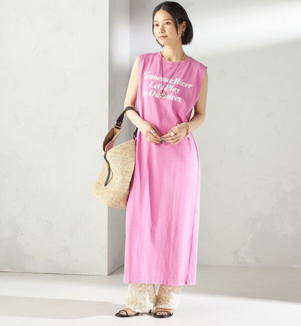 SHIPS for women「【SHIPS別注】TENNESSEE:ノースリーブ ワンピース」|ワンピース|
