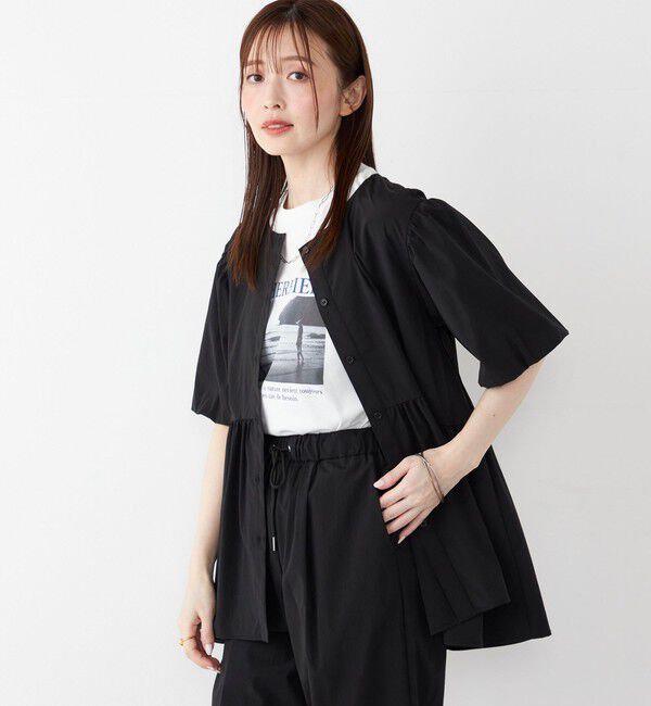SHIPS Colors 「SHIPS Colors:〈接触冷感・UVカット・撥水〉マルチファンクション 羽織 シャツ◇」|シャツ・ブラウス|
