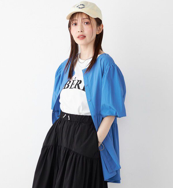 SHIPS Colors 「SHIPS Colors:〈接触冷感・UVカット・撥水〉マルチファンクション 羽織 シャツ◇」|シャツ・ブラウス|