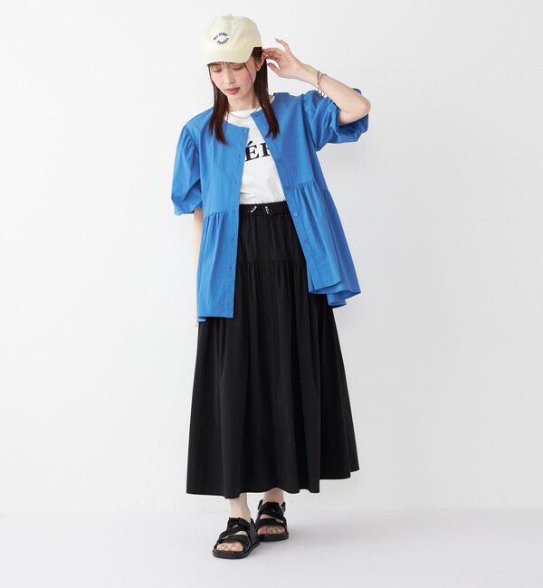 SHIPS Colors 「SHIPS Colors:〈接触冷感・UVカット・撥水〉マルチファンクション 羽織 シャツ◇」|シャツ・ブラウス|