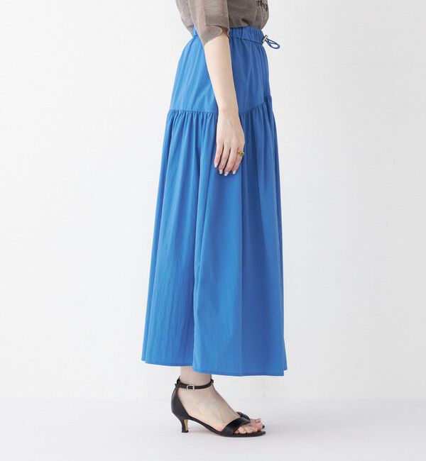 SHIPS Colors 「SHIPS Colors:〈接触冷感・UVカット・撥水〉マルチファンクション フレアスカート◇」|フレア|