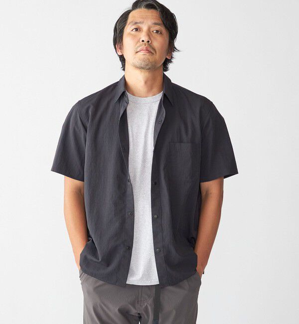 SHIPS「SHIPS: NETPLUS(R) ショートスリーブ シャツ」|シャツ・ブラウス|