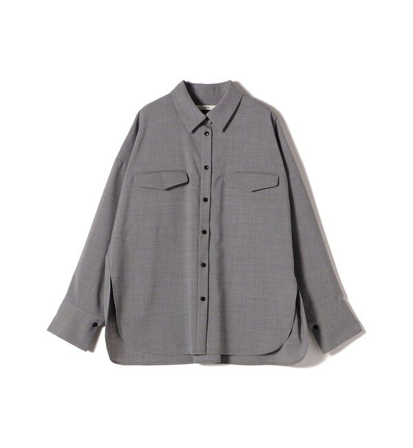 SHIPS for women「《予約》〈手洗い可能〉トロピカル ポケット シャツ（セットアップ対応）」|シャツ・ブラウス|