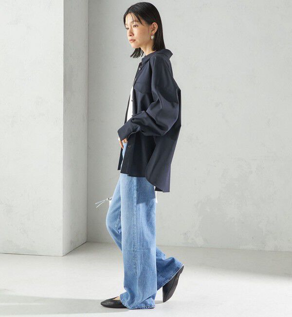 SHIPS for women「《予約》〈手洗い可能〉トロピカル ポケット シャツ（セットアップ対応）」|シャツ・ブラウス|