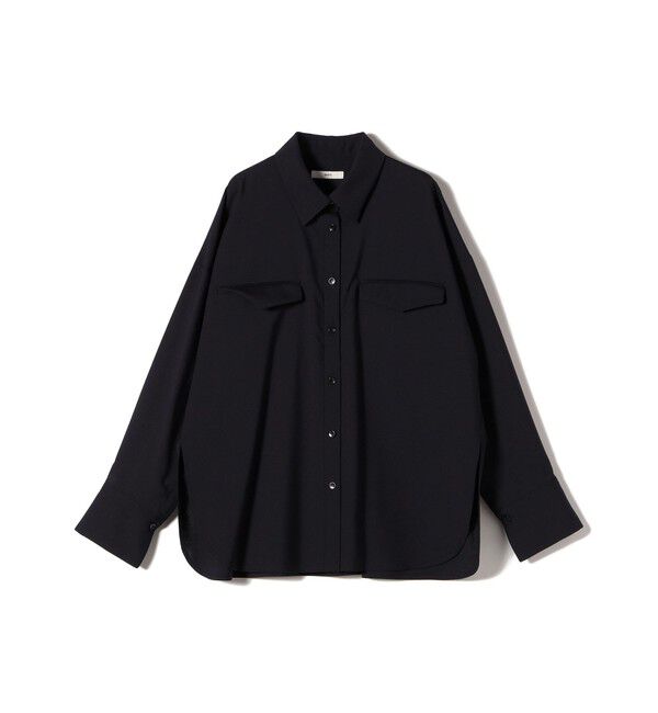 SHIPS for women「《予約》〈手洗い可能〉トロピカル ポケット シャツ（セットアップ対応）」|シャツ・ブラウス|