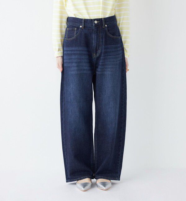 SHIPS Colors 「SHIPS Colors:〈洗濯機可能〉アマヨリ ワイド ルーズ デニム◇」|デニム|