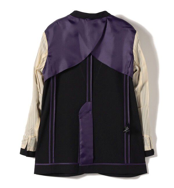 SHIPS for women「SHIPS Primary Navy Label:カラー レス ジャケット」|ノーカラージャケット|