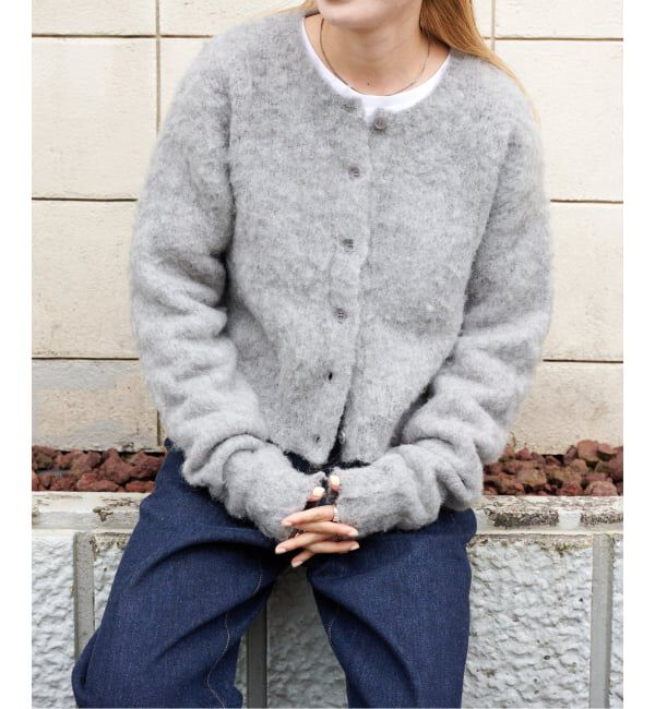 OUTDOOR PRODUCTS Usual Things「シャギーニットカーデ」|ニット・セーター|