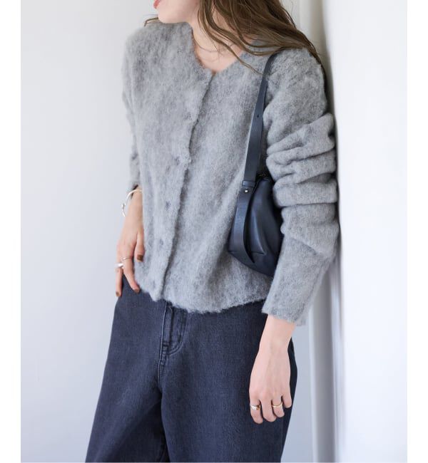 OUTDOOR PRODUCTS Usual Things「シャギーニットカーデ」|ニット・セーター|