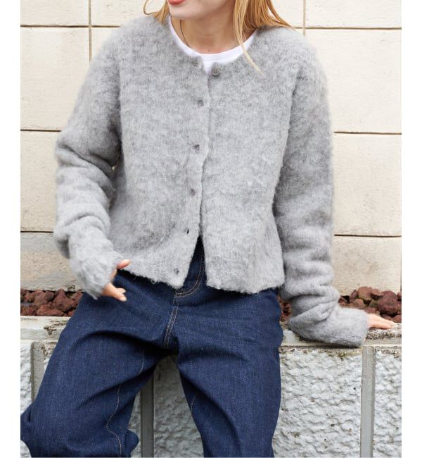 OUTDOOR PRODUCTS Usual Things「シャギーニットカーデ」|ニット・セーター|