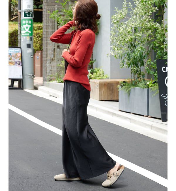 OUTDOOR PRODUCTS Usual Things「リブボートネックニット」|ニット・セーター|