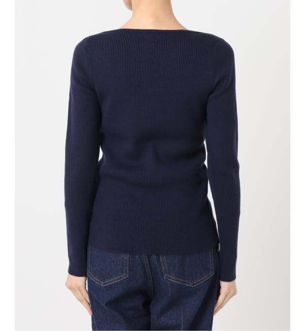 OUTDOOR PRODUCTS Usual Things「リブボートネックニット」|ニット・セーター|