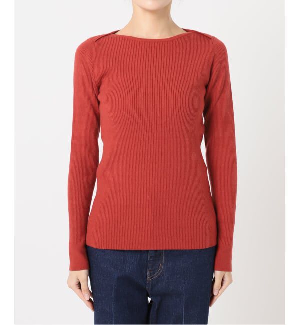 OUTDOOR PRODUCTS Usual Things「リブボートネックニット」|ニット・セーター|