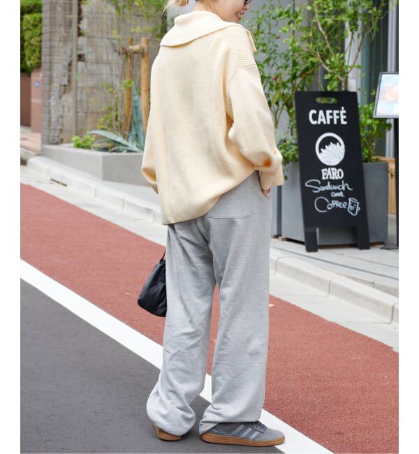 OUTDOOR PRODUCTS Usual Things「ワイドカラーニットプルオーバー」|ニット・セーター|