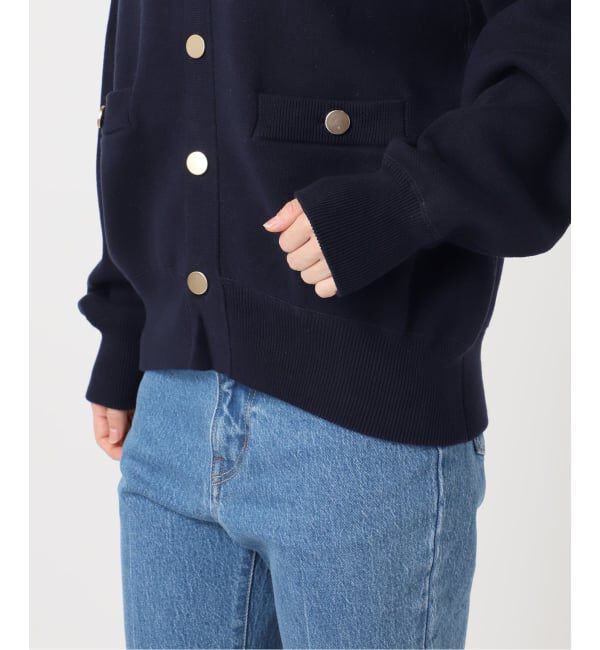 OUTDOOR PRODUCTS Usual Things「スウェットライク金ボタンカーデ」|カーディガン|