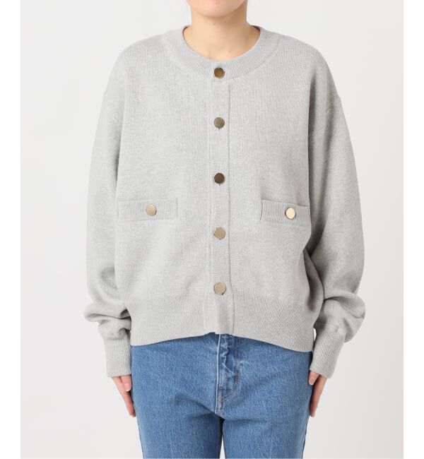 OUTDOOR PRODUCTS Usual Things「スウェットライク金ボタンカーデ」|カーディガン|