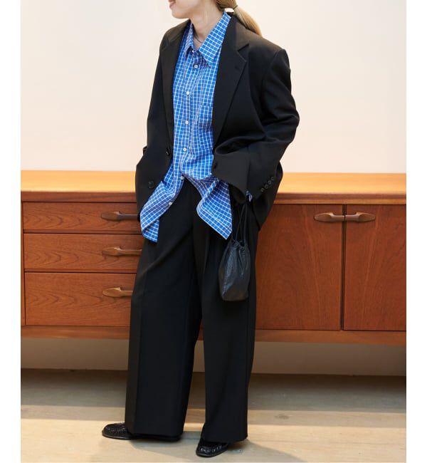 OUTDOOR PRODUCTS Usual Things「≪予約 WEB限定追加 ≫ORDINARY タックワイドスラックス」|スラックス|