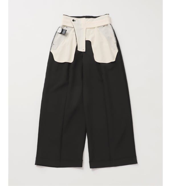 OUTDOOR PRODUCTS Usual Things「≪予約 WEB限定追加 ≫ORDINARY タックワイドスラックス」|スラックス|