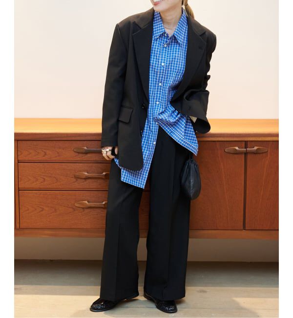 OUTDOOR PRODUCTS Usual Things「≪予約 WEB限定追加 ≫ORDINARY タックワイドスラックス」|スラックス|