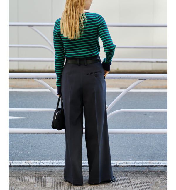 OUTDOOR PRODUCTS Usual Things「ボーダーボートネックニット」|ニット・セーター|