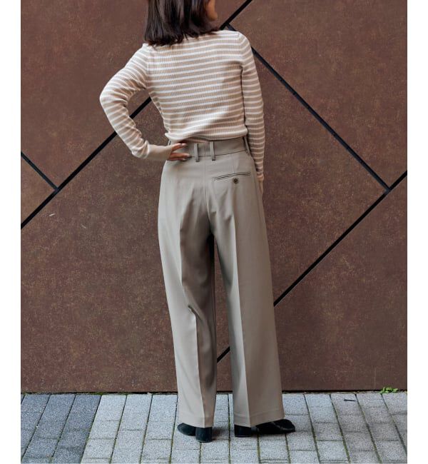 OUTDOOR PRODUCTS Usual Things「ボーダーボートネックニット」|ニット・セーター|