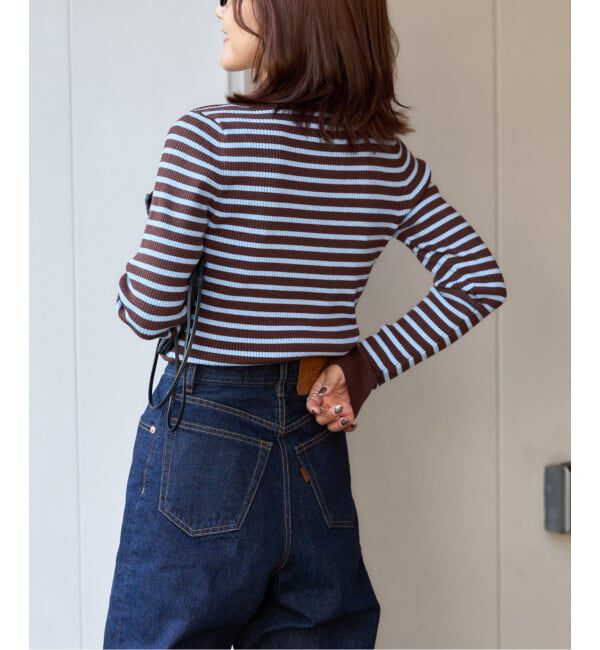 OUTDOOR PRODUCTS Usual Things「ボーダーボートネックニット」|ニット・セーター|