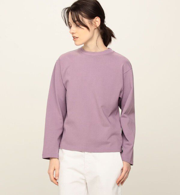 GALERIE VIE「コットン クルーネックプルオーバー」|Tシャツ・カットソー|