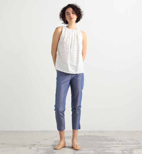 BACCA「ナイロンシャンブレー サブリナパンツ」|その他|