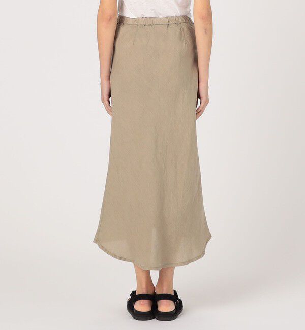 JAMES PERSE「ライトウェイトリネン ハイロースカート WKO5983」|フレア|