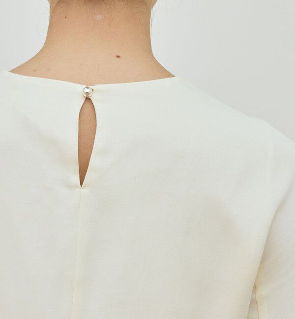 DES PRES「レーヨンサテン クルーネックプルオーバー」|シャツ・ブラウス|