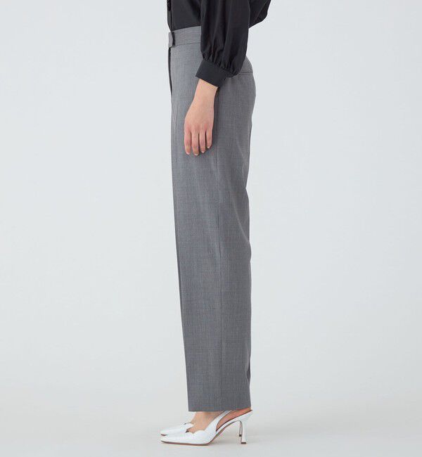 TOMORROWLAND collection「ZELANDER GRAY ストレートパンツ」|スラックス|