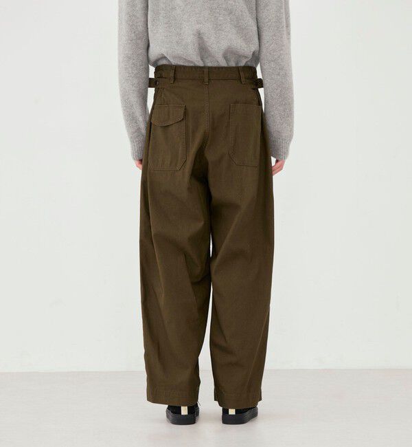 GALERIE VIE「ストーンウェーブコットン メカニックパンツ」|カーゴ|