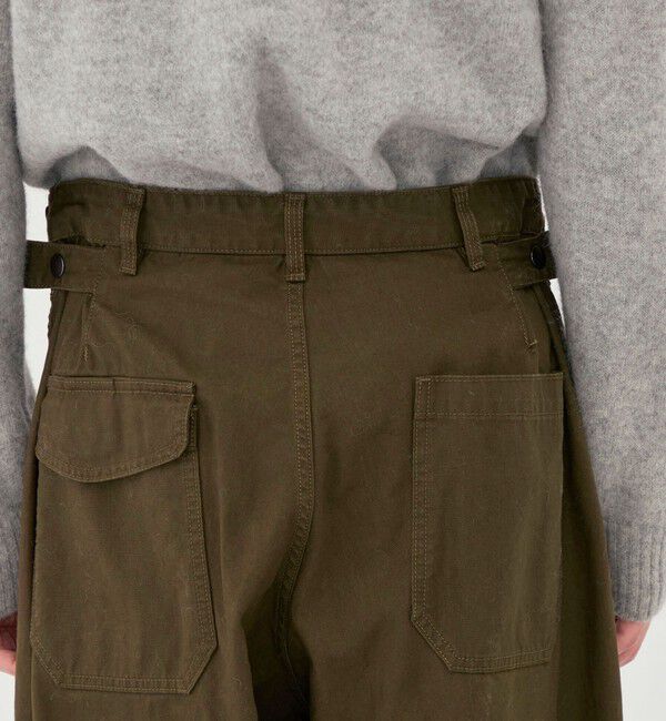 GALERIE VIE「ストーンウェーブコットン メカニックパンツ」|カーゴ|