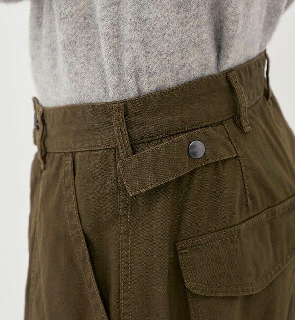 GALERIE VIE「ストーンウェーブコットン メカニックパンツ」|カーゴ|