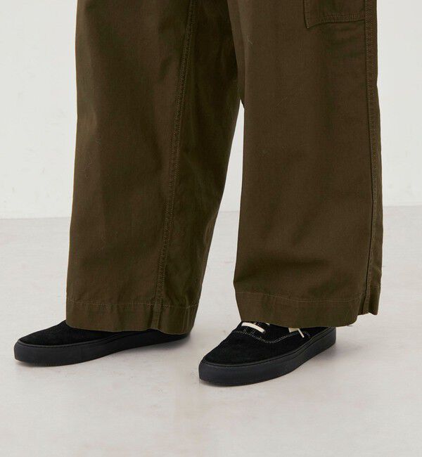 GALERIE VIE「ストーンウェーブコットン メカニックパンツ」|カーゴ|