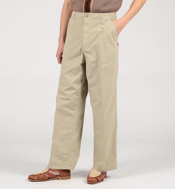 TOMORROWLAND BUYING WEAR「Cellar Door SASHA コットン ベイカーパンツ」|カーゴ|