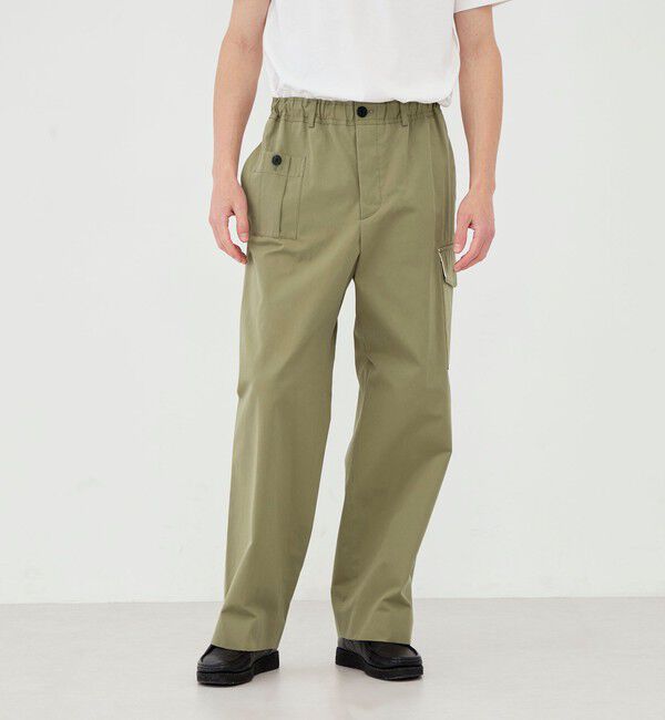 GALERIE VIE「モイストコットン イージーカーゴパンツ」|カーゴ|