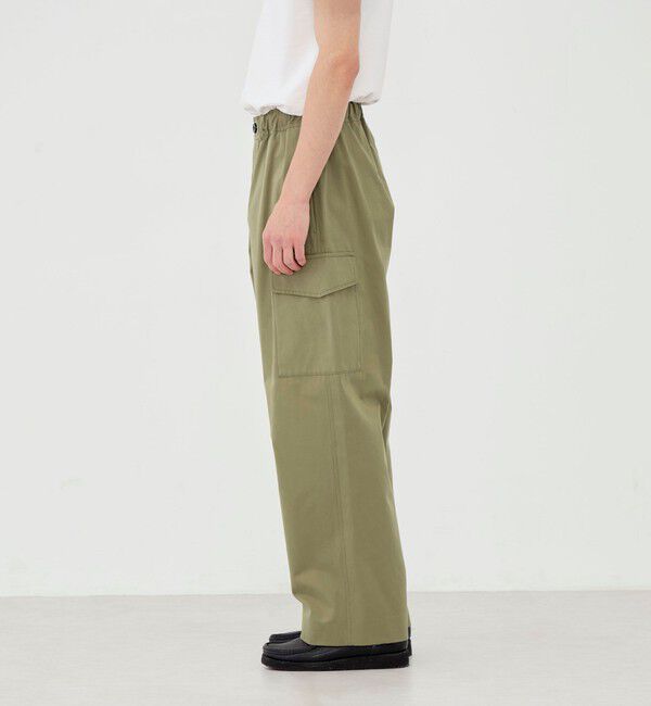 GALERIE VIE「モイストコットン イージーカーゴパンツ」|カーゴ|