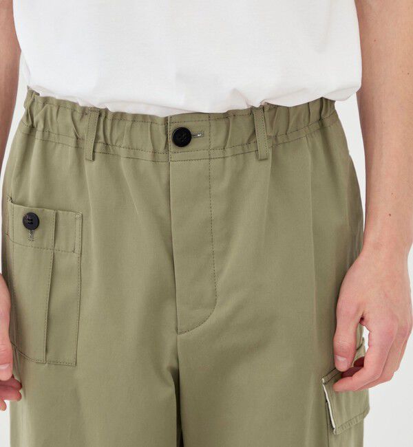 GALERIE VIE「モイストコットン イージーカーゴパンツ」|カーゴ|