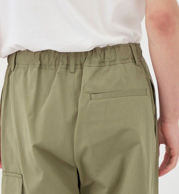 GALERIE VIE「モイストコットン イージーカーゴパンツ」|カーゴ|